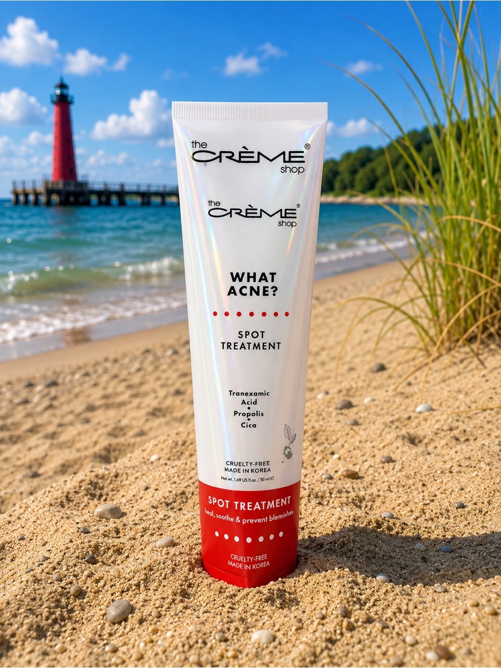the CRÈME Shop What Acne? Spot Treatment - White & Red